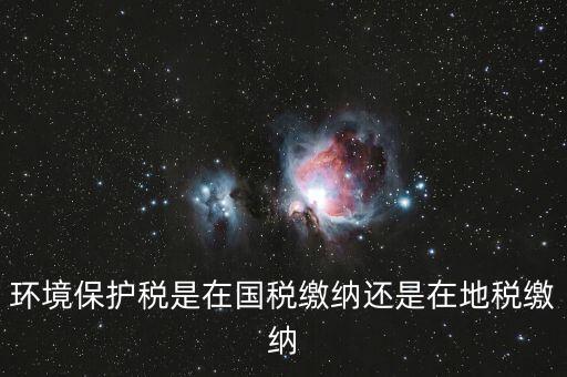 什么是環(huán)境保護(hù)稅納稅人，環(huán)境稅是什么意思