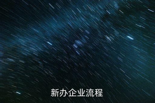 新辦企業(yè)是指什么，新辦企業(yè)流程