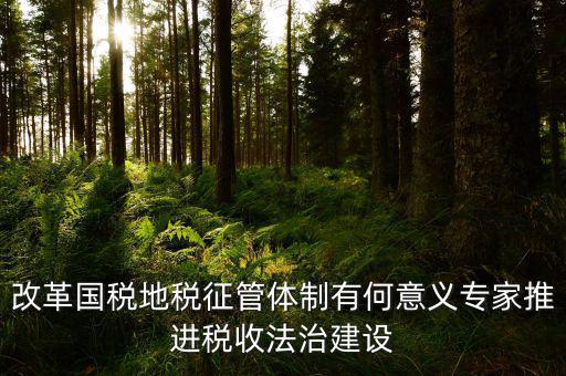 什么是法治地稅，什么是依法征稅依法