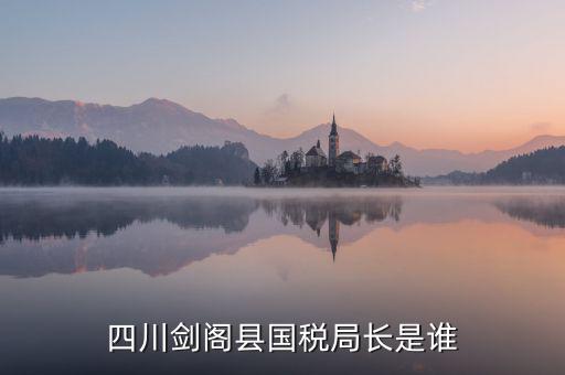 四川劍閣縣國(guó)稅局長(zhǎng)是誰