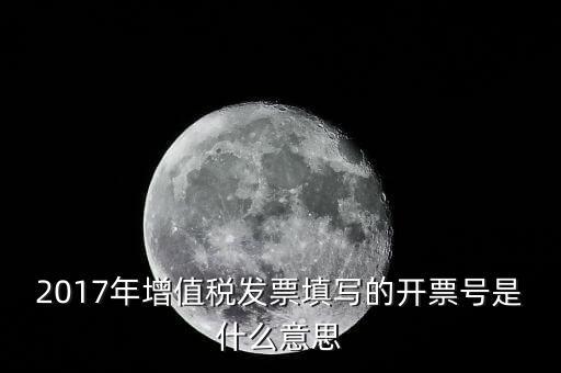 打發(fā)票稅票號(hào)是什么意思，增值稅專用發(fā)票的號(hào)都是什么意思