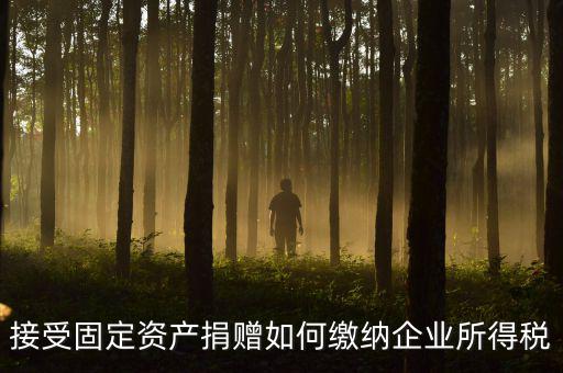接受固定資產(chǎn)捐贈要交什么稅，贈送固定資產(chǎn)要繳納營業(yè)稅嗎