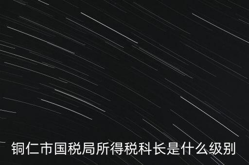 地稅局股長(zhǎng)是什么級(jí)別，地稅里的職位 股長(zhǎng)是什么級(jí)別