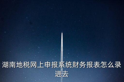 湖南地稅局用什么登錄，湖南地稅網(wǎng)上申報(bào)系統(tǒng)