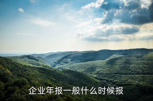 財(cái)務(wù)年報(bào)什么時(shí)候申報(bào)，企業(yè)財(cái)務(wù)會(huì)計(jì)報(bào)告什么時(shí)間出具