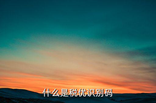 什么保單有稅優(yōu)識(shí)別碼，什么是稅優(yōu)識(shí)別碼