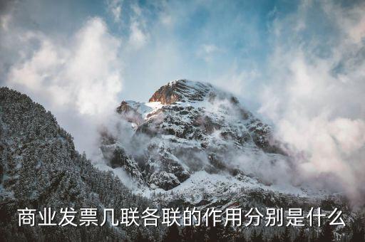 發(fā)票聯(lián)次作用是什么意思，發(fā)票有幾聯(lián)各聯(lián)用途是什么