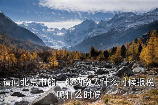 北京稅控最遲什么時候抄報，抄稅報稅時間