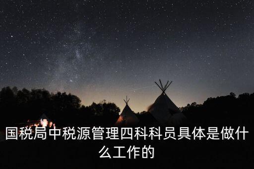 稅務四個什么建設工作，問個問題稅務基本建設 是個什么崗位