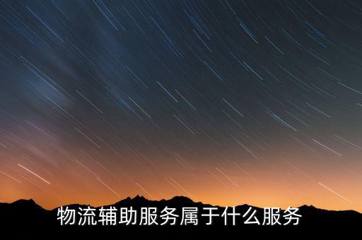 物流輔助服務(wù)費(fèi)是什么意思，服務(wù)費(fèi)是什么