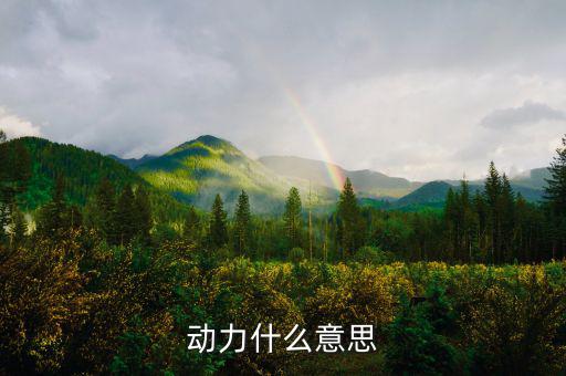甲供工程中的動力指什么意思，動力什么意思