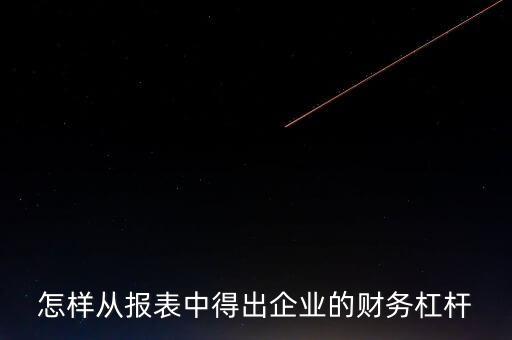 稅費杠桿是什么意思，用通俗的話解釋財務杠桿