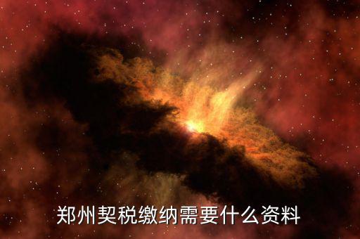 現(xiàn)在鄭州契稅發(fā)票是什么樣的，現(xiàn)在買(mǎi)房開(kāi)的是什么發(fā)票
