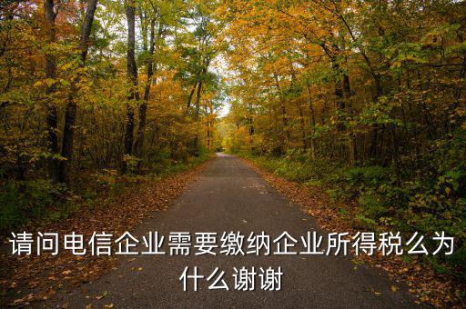 電信服務(wù)交什么稅，請(qǐng)問(wèn)電信企業(yè)需要繳納企業(yè)所得稅么為什么謝謝
