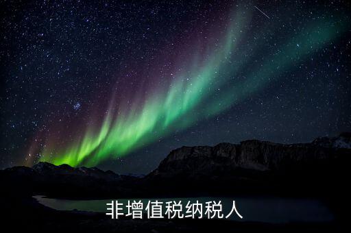 什么叫非一般納稅人，不是一般納稅人可以開(kāi)專(zhuān)票嗎