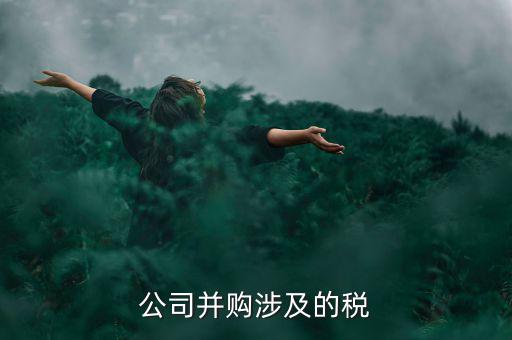 公司并購(gòu)涉及的稅