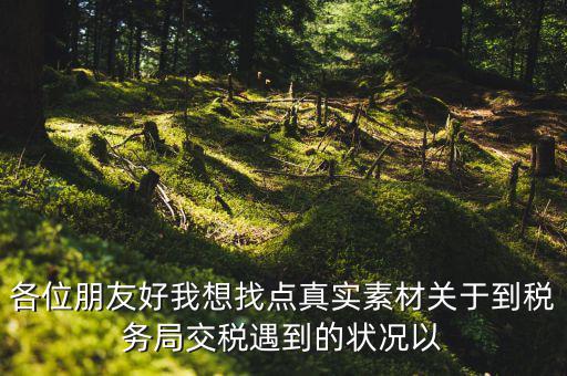 您對納稅有什么感想，說說你對稅的看法看此人十分鐘之內(nèi)答復(fù)我