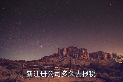 新辦企業(yè)什么時(shí)候申報(bào)個(gè)稅，新注冊公司多久去報(bào)稅