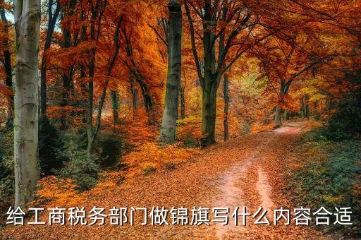 給稅務送錦旗 寫什么話好，贈稅務局錦旗用語