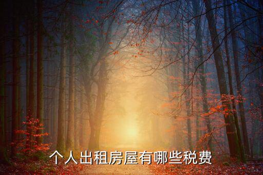 出租自建房屋交什么稅，自建廠房出租須交納什么稅