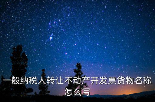 銷售不動產(chǎn)開票名稱寫什么，銷售不動產(chǎn)增值稅普通發(fā)票怎樣填寫