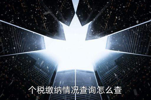 如何查詢個(gè)稅申報(bào)情況，個(gè)稅繳納情況查詢?cè)趺床?/></a></span><span id=