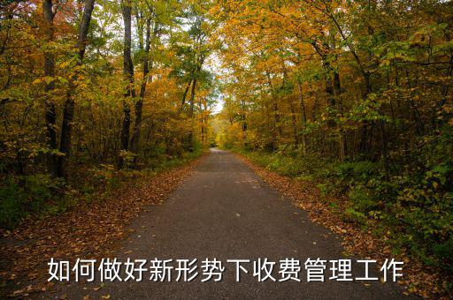 如何搞好征費(fèi)管理工作，如何做好新形勢(shì)下收費(fèi)管理工作