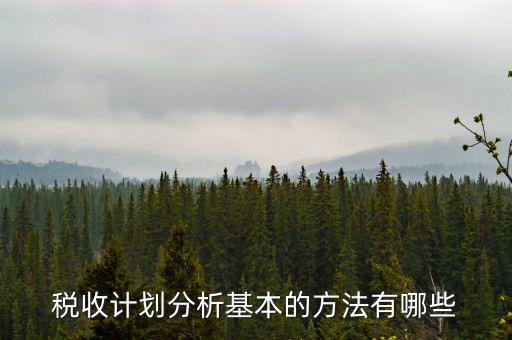 如何打造稅收分析拳頭產(chǎn)品，如何做好稅收預(yù)測工作
