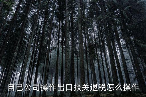 如何根據(jù)報關(guān)單退稅，報關(guān)到退稅的流程是怎樣的