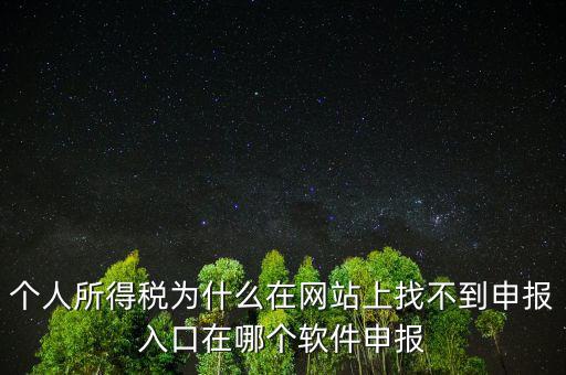 自然人如何申報(bào)，請問小規(guī)模個(gè)人所得稅在哪里申報(bào)怎么申報(bào)呢