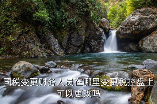 江西國(guó)稅局網(wǎng)上如何更改辦稅員，國(guó)稅變更財(cái)務(wù)人員在哪里變更稅控盤(pán)上可以更改嗎