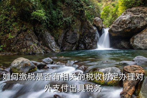 如何查詢(xún)是否有稅收協(xié)定，如何繳稅是否有相關(guān)的稅收協(xié)定辦理對(duì)外支付出具稅務(wù)