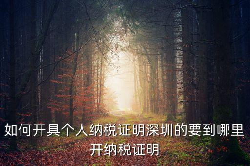 如何開地方稅務局納稅證明，地稅證明怎么開