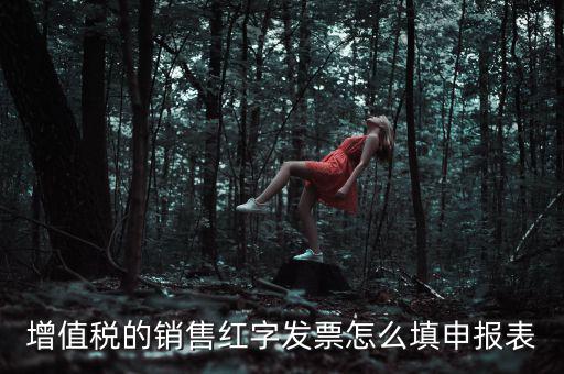紅字開票金額如何填寫增值稅申報(bào)表，紅字發(fā)票如何填寫增值稅報(bào)表二