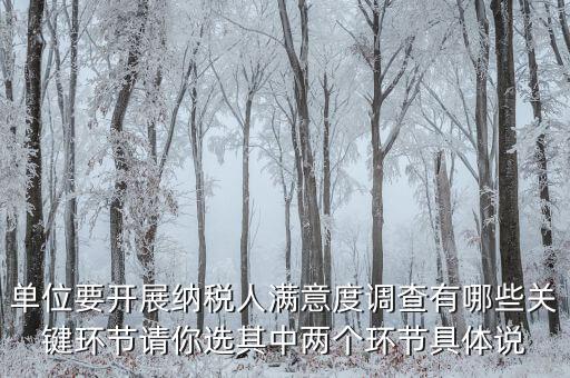 如何開展走訪提升納稅人滿意度，怎么提高納稅人滿意度