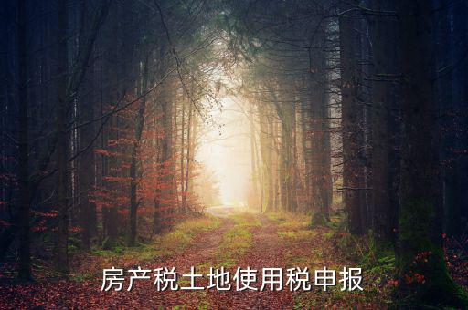 金稅三期如何申報土地使用稅，房產(chǎn)稅土地使用稅申報