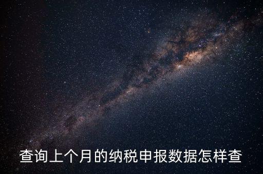 如何查詢湖南個(gè)稅申報(bào)明細(xì)，查詢上個(gè)月的納稅申報(bào)數(shù)據(jù)怎樣查