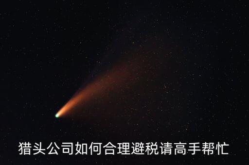 咨詢服務(wù)企業(yè)如何避稅，企業(yè)如何能夠合理避稅