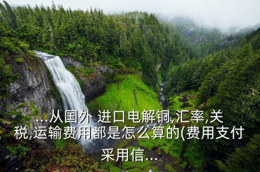 銅進(jìn)口依存度怎么算,中國是世界上最大銅消費國