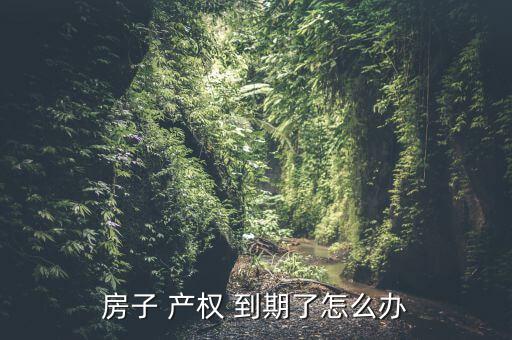 產(chǎn)權(quán)到期了怎么辦,非住宅建設(shè)用地使用權(quán)期限屆滿(mǎn)自動(dòng)續(xù)期