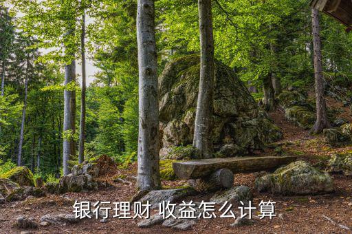 銀行理財(cái) 收益怎么計(jì)算