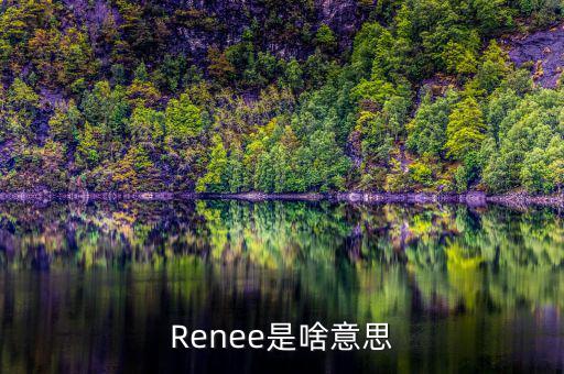 咨信是什么意思，Renee是啥意思