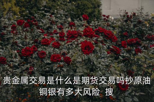 貴金屬交易是什么是期貨交易嗎抄原油銅銀有多大風(fēng)險(xiǎn)  搜