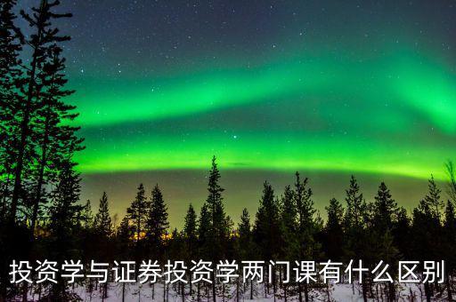 什么叫投資學(xué)，投資學(xué)是一門獨(dú)立的學(xué)科還是從屬于金融或經(jīng)濟(jì)學(xué)