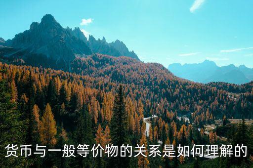 貨幣關(guān)系是什么意思，貨幣反映著一定的生產(chǎn)關(guān)系怎么解釋