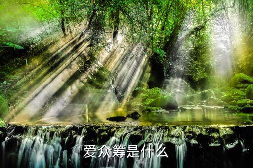 愛眾籌是什么，愛眾籌是什么
