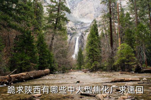 陜西有什么大的煉焦場，陜西省有大洗煤場嗎要待遇好的