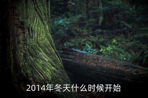 2014冬令時什么時候開始，2014年冬天從什么時候開始