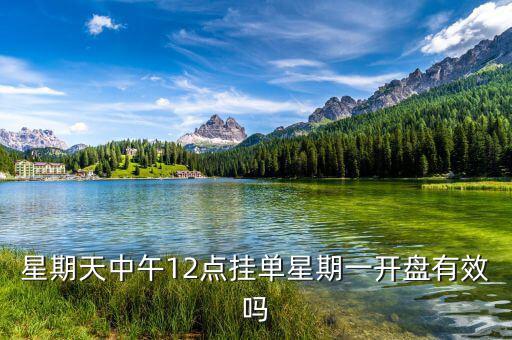 禮拜什么時(shí)候掛單好，申銀萬(wàn)國(guó)股票賬號(hào) 星期天晚上9點(diǎn)掛單周一早上是否有效