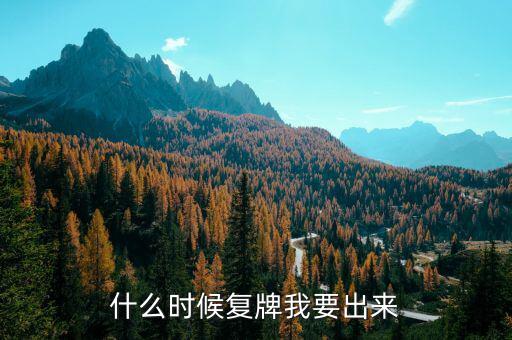 廣晟有色什么時(shí)候復(fù)牌，廣晟有色股票